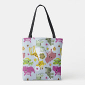 Tote Bag motif animal de safari (Dos)