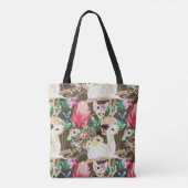 Tote Bag Motif animal tropical (Dos)