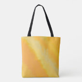 Tote Bag Motif aquarelle orange ensoleillé Citrus (Dos)