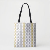 Tote Bag Motif argent et or (Devant)