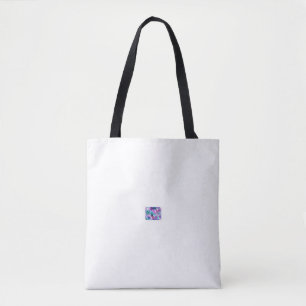 Tote Bag Motif, arrière - plan avec des plantes tropicaux,