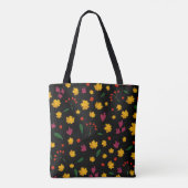 Tote Bag Motif Automne Vibes (Dos)