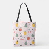 Tote Bag Motif aux fruits mignons (Dos)