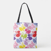 Tote Bag motif avec des lapins de Pâques (Dos)