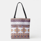 Tote Bag Motif aztèque coloré (Dos)