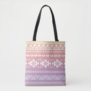 Tote Bag Motif aztèque tribal d'ombre