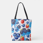 Tote Bag Motif Berry dynamique (Dos)