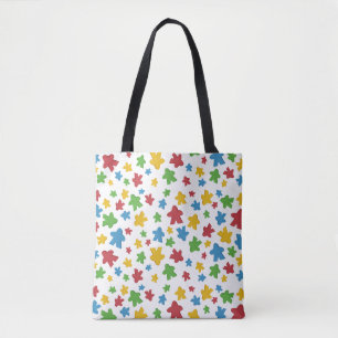 Tote Bag Motif blanc éparpillé