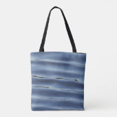 Tote Bag Motif bleu (Dos)