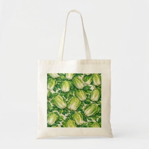 Tote Bag Motif botanique de chou de Napa