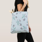 Tote Bag Motif botanique floral sans joint (De près)