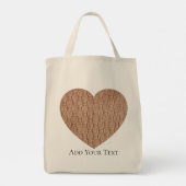 Tote Bag Motif Bubble Knit Stitch par Shirley Taylor (Dos)