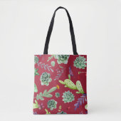 Tote Bag Motif Cactus 4 (Devant)