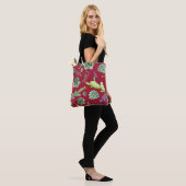 Tote Bag Motif Cactus 4 (Sur le modèle)
