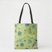 Tote Bag Motif Cactus 6 (Devant)