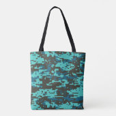 Tote Bag Motif Caméra numérique Blues (Dos)