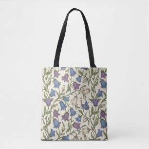 Tote Bag Motif Campanule Bleue - Botanique Florale Esthétiq