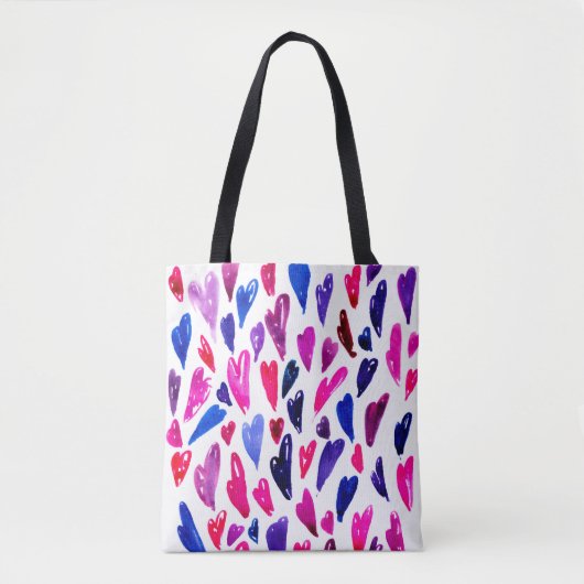Tote Bag Motif cardiaque (Devant)