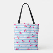 Tote Bag Motif cerise (Dos)