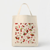 Tote Bag Motif Cerise 1 (Devant)