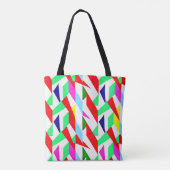 Tote Bag Motif chromatique coloré (Dos)
