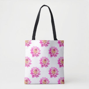 Tote Bag Motif Chrysanthemum - Couleur complète