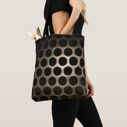Tote Bag Motif circulaire (De près)