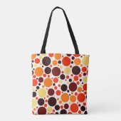 Tote Bag Motif circulaire rétro (Dos)