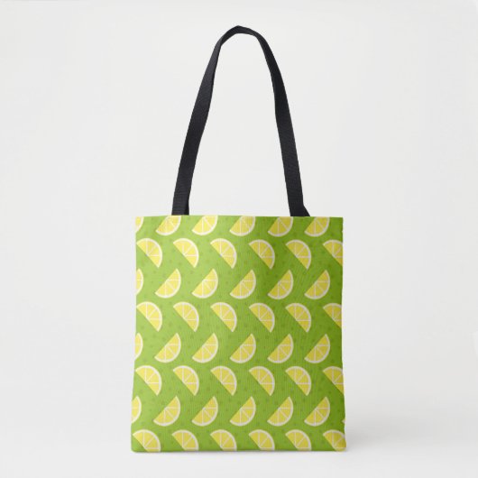 Tote Bag Motif citron (Devant)