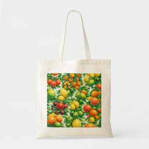 Tote Bag Motif Citron Mixte