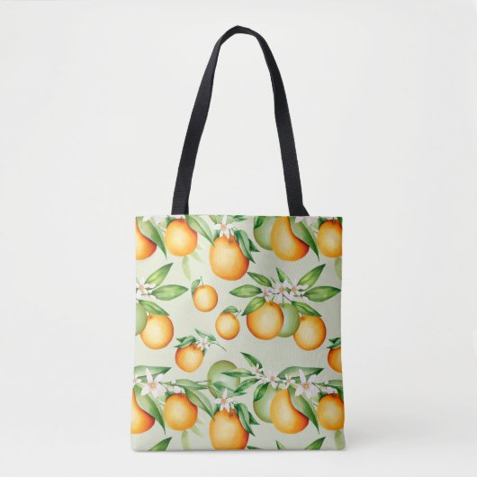Tote Bag Motif Citrus (Devant)