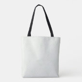 Tote Bag Motif classique de feuillage dans le blanc et le (Dos)