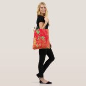 Tote Bag Motif coloré d'aquarelle (Sur le modèle)