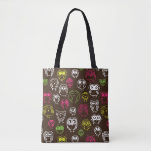 Tote Bag Motif coloré d'arrière - plan de griffonnage de