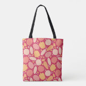 Tote Bag Motif coloré de légumes (Dos)