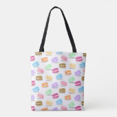 Tote Bag motif coloré de macarons (Dos)