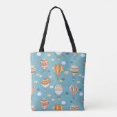 Tote Bag Motif couleur ballons (Dos)