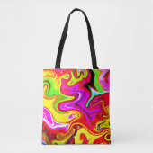 Tote Bag Motif Couleur éclat (Devant)