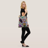 Tote Bag Motif d'abstraction coloré (Sur le modèle)