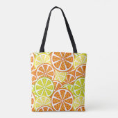 Tote Bag Motif d'agrume (Dos)