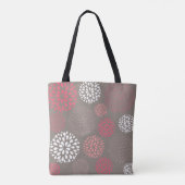 Tote Bag Motif Dahlia (Dos)