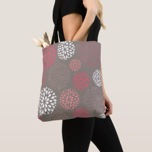 Tote Bag Motif Dahlia