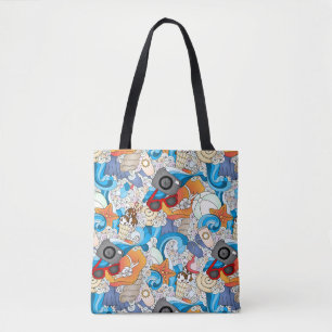 Tote Bag Motif d'amusement d'été