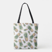 Tote Bag Motif d'ananas d'aquarelle (Dos)