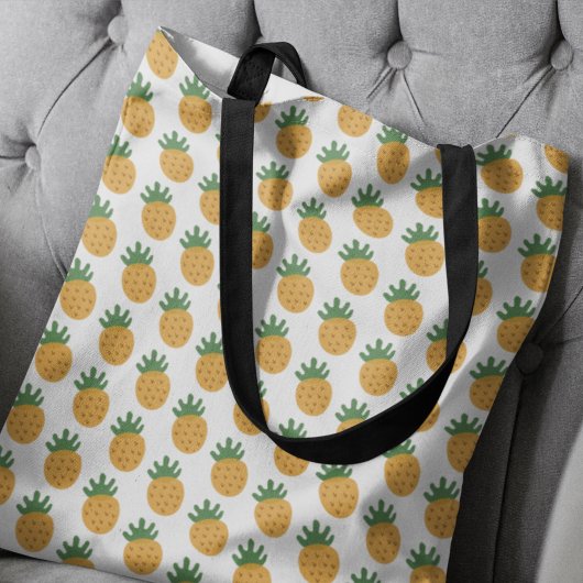 Tote Bag Motif d'ananas mignon | FIV de Fertilité moderne