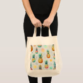 Tote Bag Motif d'ananas tropical (Devant (produit))