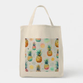 Tote Bag Motif d'ananas tropical (Dos)
