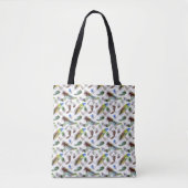 Tote Bag Motif d'aquarelle (Devant)