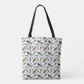 Tote Bag Motif d'aquarelle (Dos)