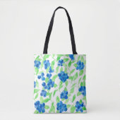 Tote Bag Motif d'aquarelle Bluberries (Devant)
